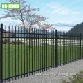 Spear Top Wrought Iron Fence Panel for Garden